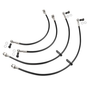 Honda S2000 Caliper Brake Lines - Front + Rear - Chase Bays - `00-`09 Honda S2000 Caliper Brake Lines - Front + Rear - Chase Bays - `00-`09